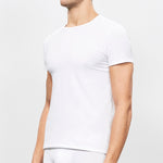 Men's - Cotton & Beeswax / crew-neck shirt-White (T2244M)