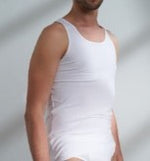 Men's - Cotton & Beeswax / Sleeveless shirt- Grey(T2245M)