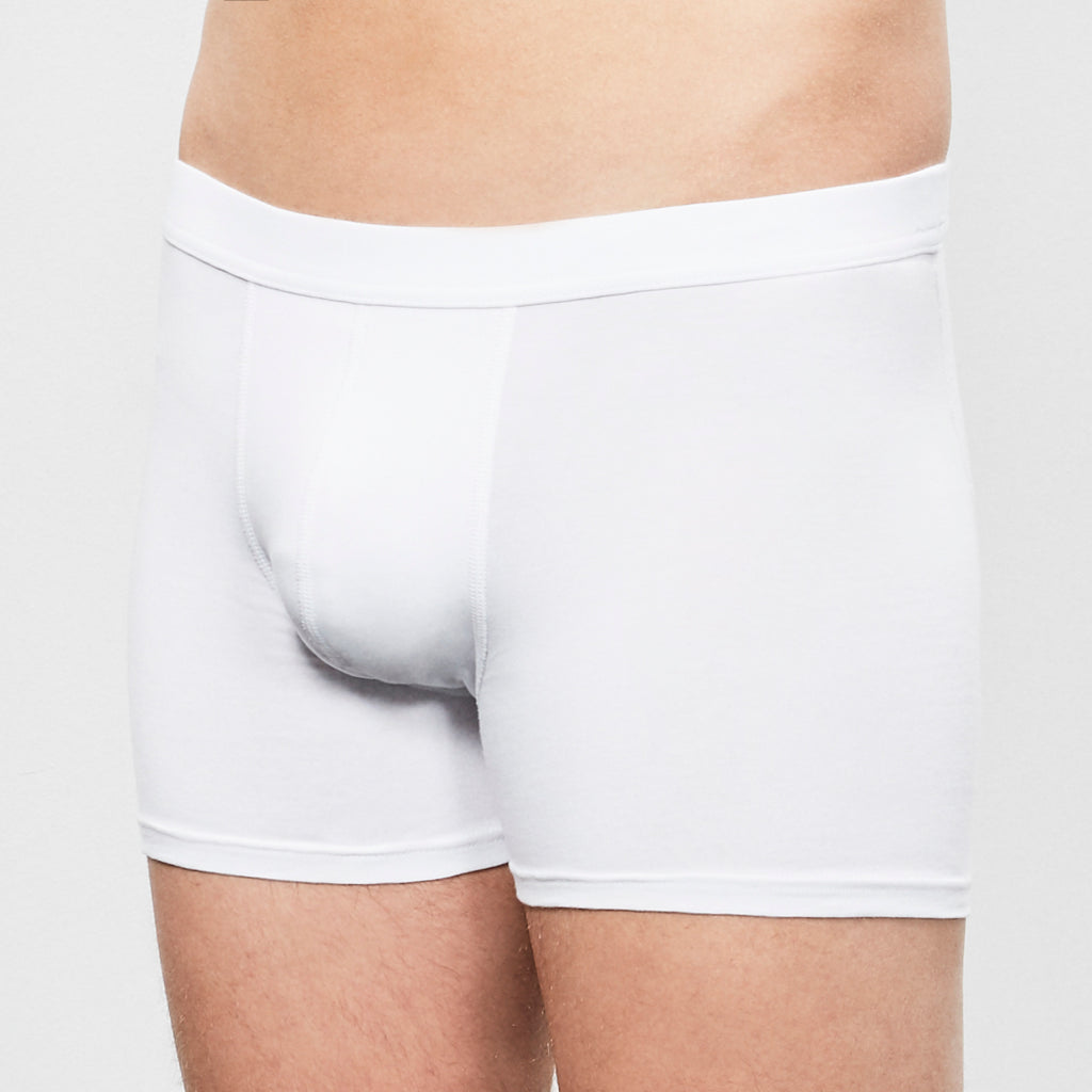 Men's - Cotton & Beeswax / boxers-White (T2246M)